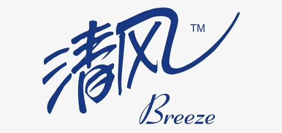 如清风般撩人心脾，给人惬意的体验的生活用纸品牌-清风纸巾-LOGO设计内涵与品牌设计欣赏