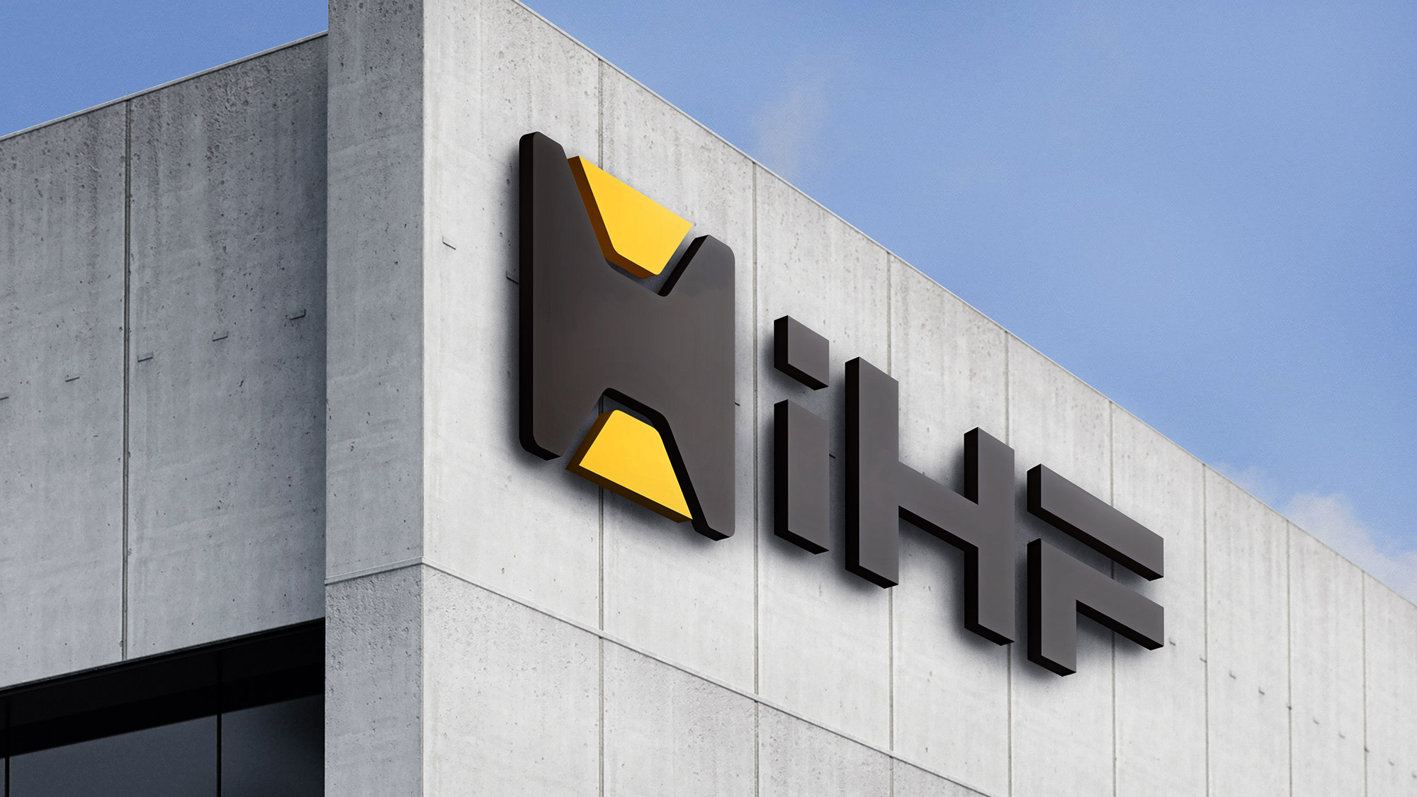 iHF合发齿轮logo设计